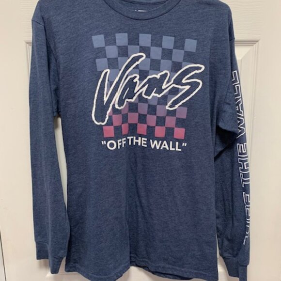 VANS  OFF THE WALL MENS LONG SLEEVE - Picture 1 of 4